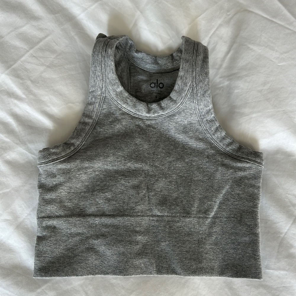Worn once Alo cropped tank